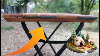 FOLDING CAMPING TABLE RESTORATION MADE EASY [upl. by Relluf]