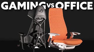 Gaming vs Office Chairs You Might Not Like This [upl. by Bordie]