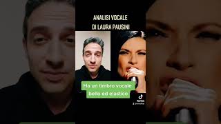 Laura Pausini canta Scatola Analisi vocale di Salvatore Cilia Voce al Top [upl. by Noicnecsa891]