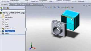 SolidWorks Tutorial Learn SolidWorks Lesson2 Assembly [upl. by Archambault25]