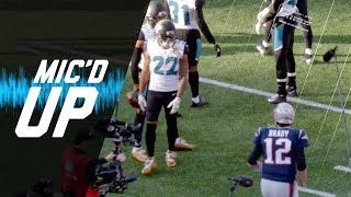 Micd Up Jaguars vs Patriots quotIts On Todayquot AFC Champ  NFL Sound FX [upl. by Darnok]