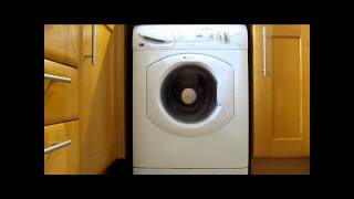 Worlds Loudest Washing MachineVery Noisy Hotpoint in need of Bearings [upl. by Nwahsav]