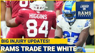 Rams Trade TreDavious White Big Injury Updates Steve Avila Jonah Jackson Rob Havenstein [upl. by Ayam]