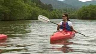 Ocoee 3 Lake Kayaking with Ocoee Adventure Center [upl. by Htiel]