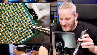 Fixing broken CPU pins is WAY harder than I thought [upl. by Boniface892]