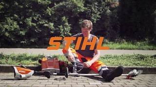 STIHL RG KM Combisystem attachment [upl. by Ferdinande]