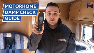 HOW TO CHECK YOUR MOTORHOME FOR DAMP  YOUR 5 MINUTE GUIDE [upl. by Rakia]