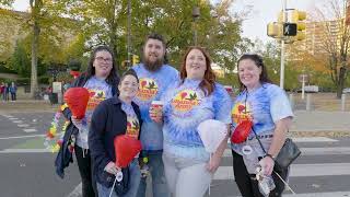 Helping The Leukemia amp Lymphoma Society Light The Night at walks across our chain [upl. by Ybhsa]