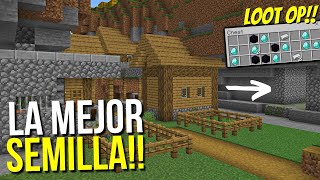 🔥LA MEJOR SEMILLA de MINECRAFT 121 BEDROCK [upl. by Austine]