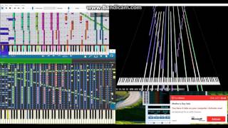 Black midiMegalovaniaMIDI Trial and PFA and Synthesia [upl. by Aivato]