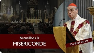 Fête de la Miséricorde  Accueillons la miséricorde Cardinal Backis [upl. by Mintun]