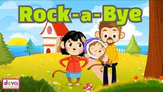 Rockabye baby  Comptine en anglais avec paroles pour enfants et bébés [upl. by Tomchay]