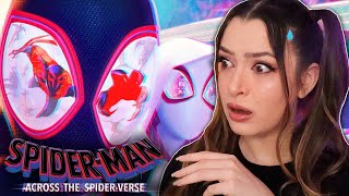 FINALLY Watching ACROSS THE SPIDERVERSE amp its Actually Insane [upl. by Lamhaj]