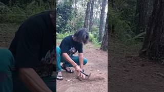 MERATAKAN SPOT YANG BERGELOMBANG 😁👍🌲🏕️ camping campinglife asmr campinggear youtubeshorts [upl. by Powers]