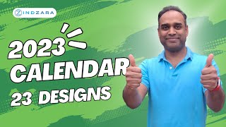 2023 Calendar Excel Template  A Quick Product Demo [upl. by Constanta]