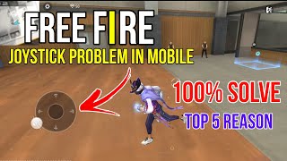 How to solve joystick problem in free fire in mobile  How to fix joystick in free fire in mobile [upl. by Anavahs]