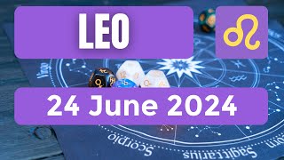 Leo horoscope  Leo Horoscope for Today 24 June 2024 [upl. by Brock]