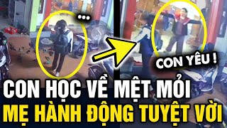 Sau ngày HỌC MỆT MỎI nữ sinh về đến nhà vui sướng nhận được CÁI ÔM từ mẹ  Tin 3 Phút [upl. by Ailla286]