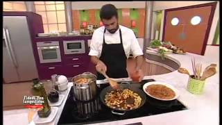 Receta Fideos con langostinos [upl. by Benedict]