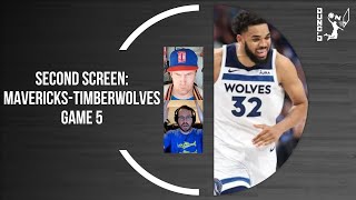 MavericksTimberwolves Game 5  Second Screen [upl. by Reifel86]