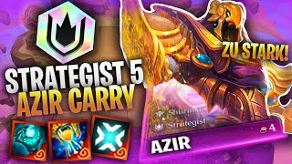 AZIR Carry mit Orn Items ist INSTANT WIN  TFT Set 9 Banger [upl. by Cita]