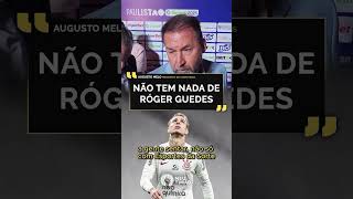 Roger Guedes no Corinthians Augusto Melo nega negociação e afirma coisa da mídia [upl. by Emiatej]