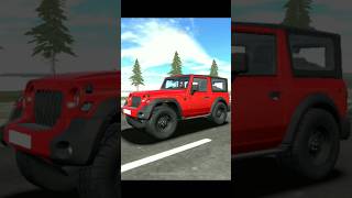 Red Thar ka stunt Indian car simulator 3D [upl. by Ihtac]