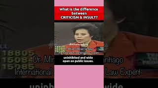 What’s the diff bet CRITICISM amp INSULT miriam explains viralvideo trending fyp [upl. by Ljoka]