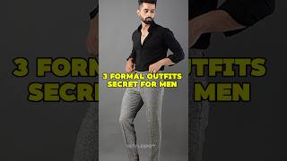 3 formal outfits for man secret ￼ 👕✔️mensfashion shortvideo fashion haircuts mensfashionworld [upl. by Meraree]