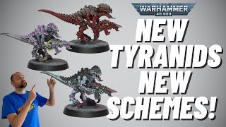 How to Speed Paint the 3 new Tyranid Hive Fleet schemes for new40k Simple and Fast [upl. by Vlad]