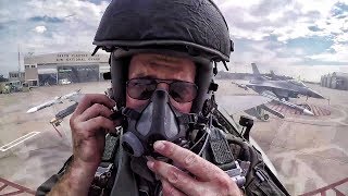 F16 Pilot Prep Maintenance amp Munitions amp Cockpit Video [upl. by Ajim902]