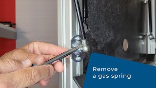 Tuto  Remove a gas spring from an application [upl. by Anwahs]