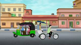 KOTIPOTI RIKSHAWALA  গরিব ছেলের স্বপ্ন I Bangla Cartoon  Thakurmar Jhuli [upl. by Sullivan]