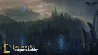 League Client Summoners Rift  Postgame Lobby [upl. by Suired537]