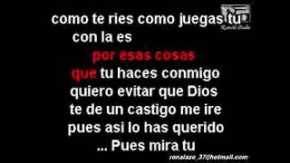 KARAOKE Marco Antonio Solis Ft Pasion Vega Como tu Mujer [upl. by Snoddy154]