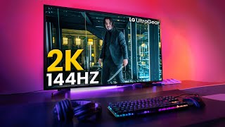 EL MEJOR MONITOR 2K CALIDADPRECIO 😲  LG 27GN800B REVIEW [upl. by Cence]