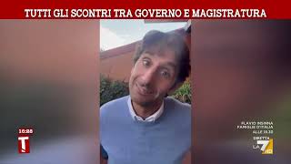 Tutti gli scontri tra governo e magistratura [upl. by Tedie248]