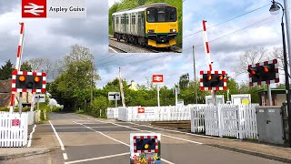 Aspley Guise Level Crossing Bedfordshire [upl. by Tonina]