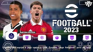 Je montre comment télécharger et installer eFootball PES 2023 mobile version original sur Android [upl. by Mccready]