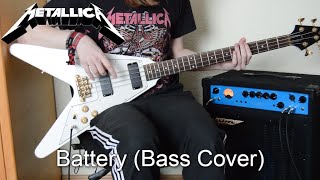 Metallica  Battery Bass Cover [upl. by Adnohsar618]