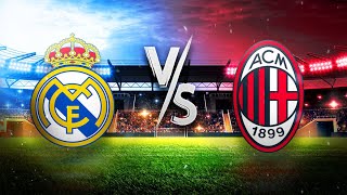 REAL MADRID VS AC MILAN REACCIONADO EN VIVO [upl. by Daph]