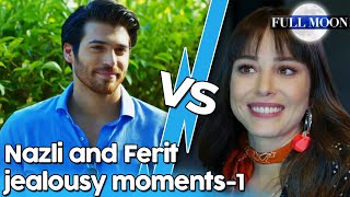 Full Moon English Subtitle  Nazli And Ferit Jealousy Moments  1  Dolunay [upl. by Stegman]