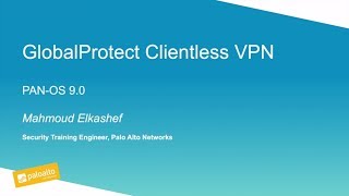 Tutorial GlobalProtect Clientless VPN [upl. by Barcus]