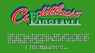 CADILLACS AND DINOSAURS ARCADES JOGOS NOSTÁLGICO DE TODOS OS GAME PLAY COMPLETA [upl. by Arita642]