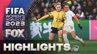 Sweden vs United States Highlights  2023 FIFA Womens World Cup  Round of 16 [upl. by Eanat]