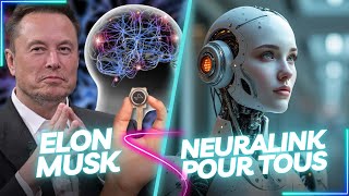 Une Puce dans le Cerveau pour Tous  Elon Musk dit OUI  transhumanism neuralink elonmusk cns [upl. by Restivo]