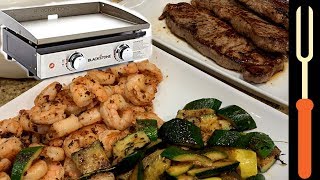 How To Cook Benihana Style At Home on a 22 inch Blackstone Griddle [upl. by Enirrok]