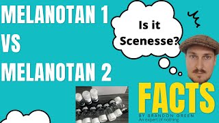 melanotan 1 vs melanotan 2 vs Scenesse afamelanotide [upl. by Etiuqal]