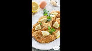 Scaloppine di maiale fritte al limone ricetta degli anni 60 [upl. by Wordoow]