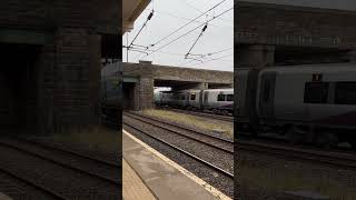 TPE 397 arrival train trainspotter trainstation transpennineexpress publictransport [upl. by Eimot214]